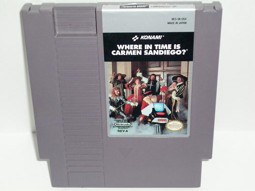 Where in Time is Carmen San Diego? - NES Game